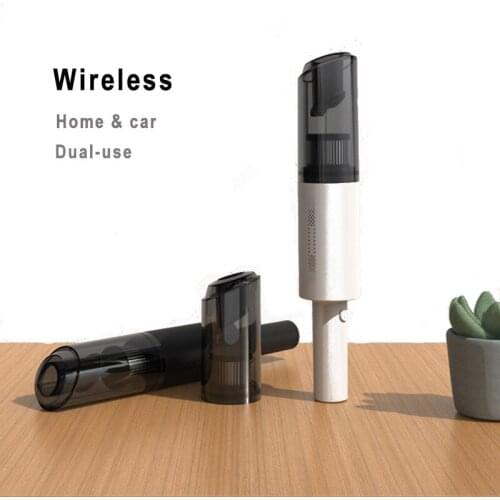 120W Portable Vacuum Cleaner Wireless Handheld Wireless Wired Vaccum Cleaner Car Home Desktop Household Dual-use Cleaning Tool