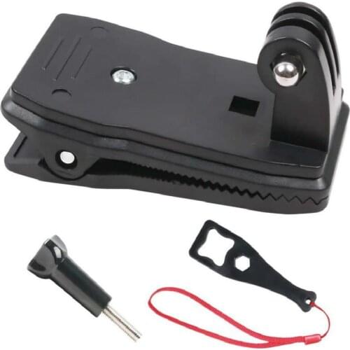 3 in 1 Backpack Strap Clip Mount Action Camera Quick Clamp Mount for Gopro Hero 7 6 5 4 3 Session Sony DJI OSMO Action