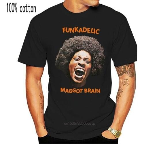 Funkadelic Maggot Brain MenS Black Tshirt S-2Xl 2Xl 18Xl Tee Shirt