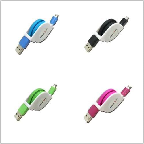 2m 3m Micro USB Retractable Cable for xiaomi redmi note 6 5 6a 5a 4x 3s huawei 8a 20I honor 8x 7c a2 lite Mobile Phone cable
