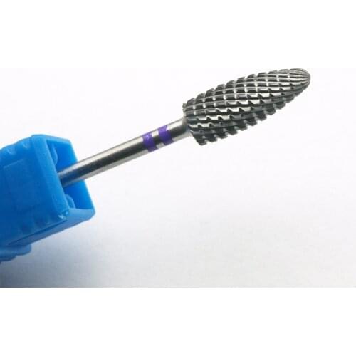 Easy Nail Big Carbide Nail Drill Bits 3/32" Tornado Carbide Bit Milling Cutters For Manicure Pedicure Nails Accessories Tools