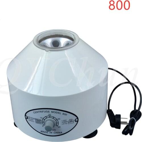 Laboratory centrifuge 800-1 electric centrifuge 800D centrifuge 20ml × 6 tubes laboratory timing centrifuge 220V
