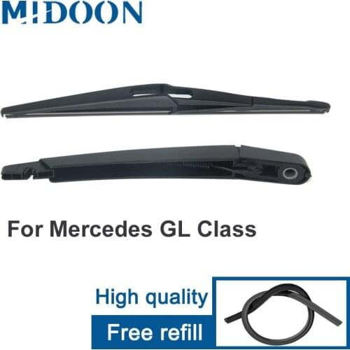 MIDOON Rear Arm and Rear Wiper Blade for Mercedes GL Class x164 x166