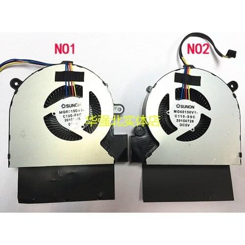 New and Original fan for For Acer Predator G9-591 G9-592 G9-593 G9-791 G9-792 G9-793 MG60150V1-C110-S9C MG60150V1-C100-S9C