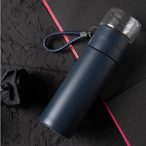 New stainless steel thermos cup double tea separation cup