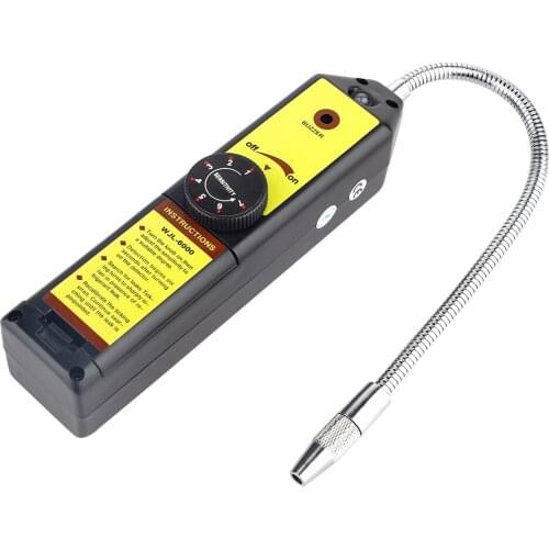 Portable High Accuracy Halogen Gas AC Freon Refrigerant Leak Detector Car Air Conditioner Leak Monitor