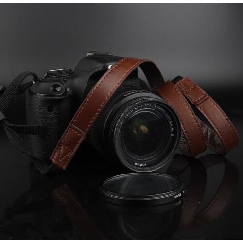PU Leather Camera Strap Shoulder Neck Vintage Strap Belt for Canon SX60 SX50 SX540 SX530 SX520 SX510 HS SX430 SX420 SX410 SX400