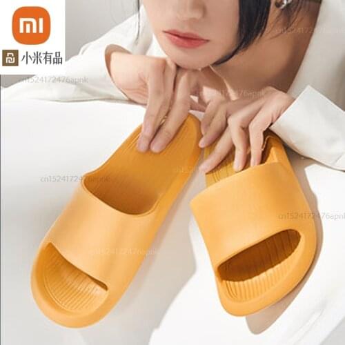 Xiaomi youpin bathroom slippers mens summer indoor non-slip bath deodorant home sandals and slippers