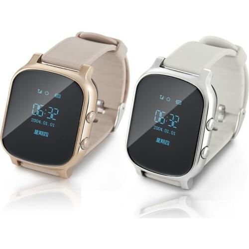 T58 Smart GPS Tracker WIFI Locator Anti-Lost Watch for Kids Elder Child Student Smartwatch with SOS Remote Monitor Geofence