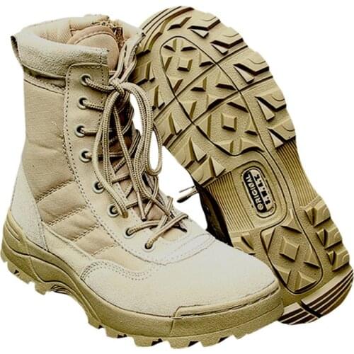 Sport Army Mens Tactical Boots Desert Outdoor Hiking Camping Military Enthusiasts Marine Male Combat Shoes Fishing Waders New