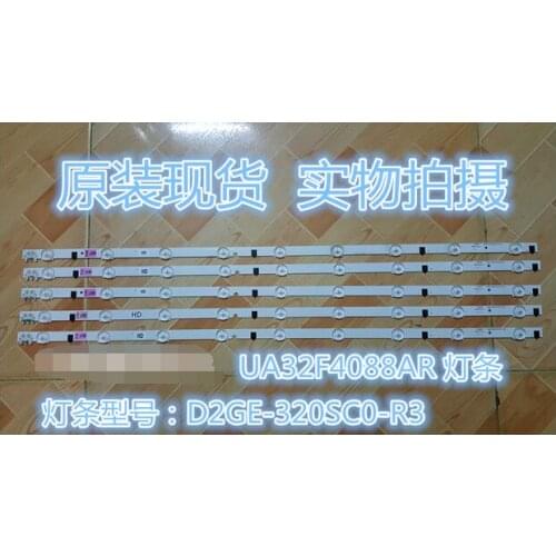 UA32F4088AR CY-HF320AGEV3H LED strip D2GE-320SC0-R3 2013SVS32H 9 REV1.8 130103 1 set=5 pieces/lot 9 LED