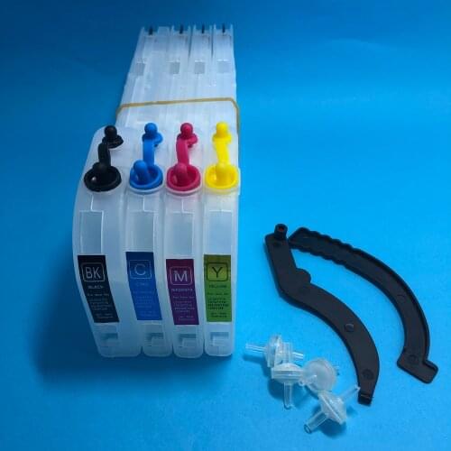 YOTAT Empty Refillable LC12 LC40 LC71 LC73 LC75 LC400 LC1220 LC1240 ink cartridge for brother DCP-J525N DCP-J925N DCP-J525W