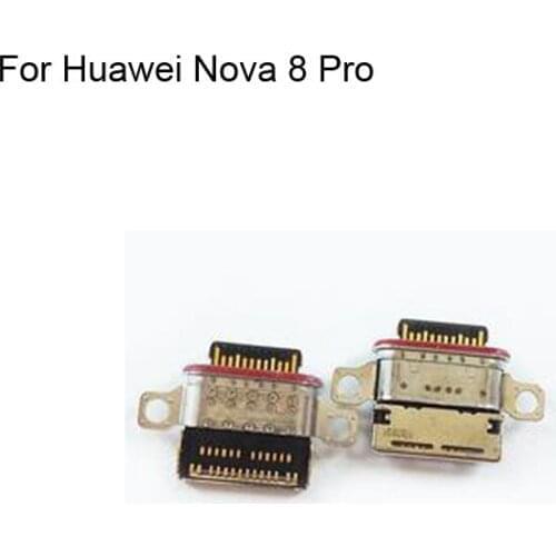 2PCS For Huawei Nova 8 Pro USB socket Charging Port For Huawei Nova 8Pro Dock Connector Micro USB Charging Port High Quality