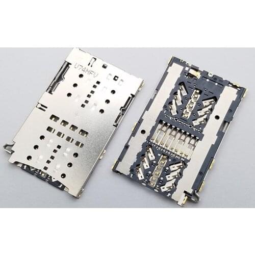 50PCS Original new for Samsung Note 10 Lite N770 N770F / Note 10 N970 / 10+ 5G N975 N976 N875F N976B sim card reader Connector