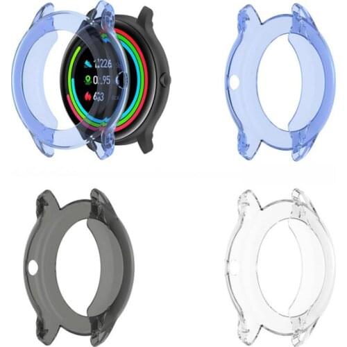 Smartwatch Case Soft Thin Fall Prevention Scuffing Proof TPU Protector Bumper Watch Frame Case Cover For Xiaomi IMILAB KW66