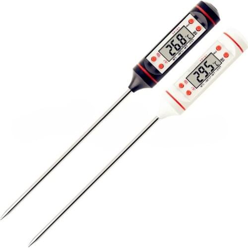 Kitchen Digital BBQ Food Thermometer Meat Cake Candy Fry Grill Dinning Household Cooking Thermometer Gauge Oven Thermometer Tool