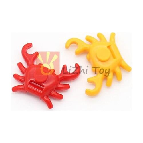MOC Brick Parts 33121 31577 Crab Marine Organism Animal Classic Piece Building Block Toy Compatible with Accessory