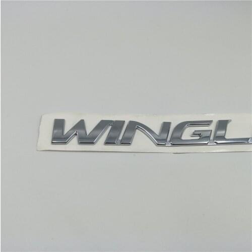 For Great Wall WINGLE 3 5 Trunk Letter Sticker Logo Front fender side door Emblem Badge