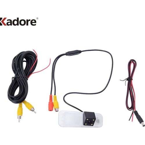 For KIA RIO Pride Sedan 2012 2013 2014 2015 2016 CCD Rear View Night Vision Backup Reverse Parking Camera Waterproof Monitor Kit