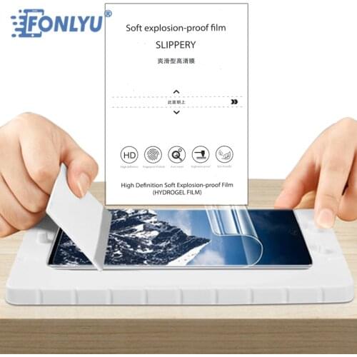 FONLYU Flexible HD Slippery Hydrogel Film For Apple Sumsung Mobile Phone Screen Protector Cutting Machine DIY Cutting Plotter
