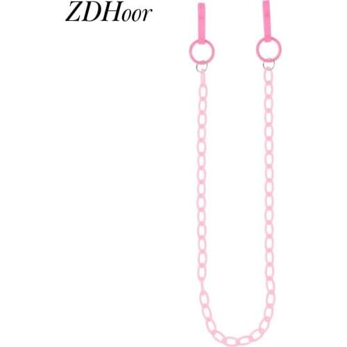 Fashion Adjustable Eyeglasses Chain Anti Lost Sunglasses Holder Necklace Detachable Glasses Lanyard Lengthen Strap Eyewear Parts