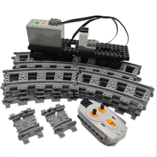 NEW fit for 10254 Train Wheels Upgrade Remote Control Parts Motor Remote Control Building Blocks Parts Sets Diy Power Set Tos