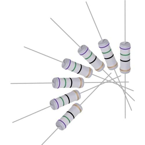 1 Pack 290 Pcs Resistor Kit 1W Resistance 1 -100 Ohm 5% Carbon Film Resistance Assortment Set 29 Kinds Each Values10 Pcs