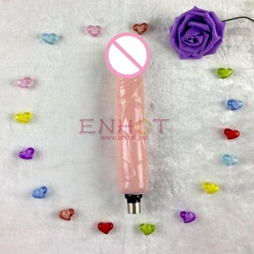 2016 Head bent Sex machine attachment masturbation machine accessory sex toy simulation dildo for love machine ENHOT-C-07