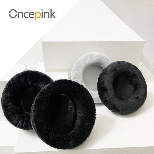 Oncepink Replacement EarPads For Turtle Beach Ear Force PLa Gaming Headphone Thicken Velvet Ear Cushion Earphones Accessories