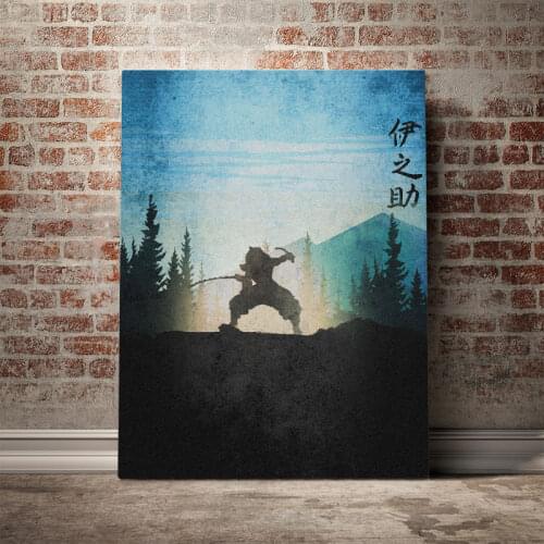 Demon Slayer Inosuke manga Poster Canvas Wall Art Decoration prints for living Kid Children room Home bedroom decor painting