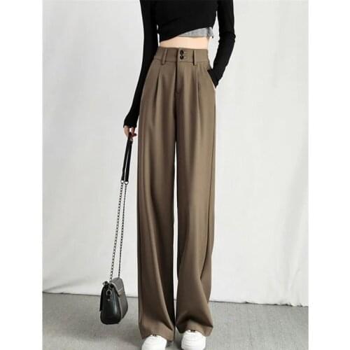 Qpipsd Women's Tapered Trousers