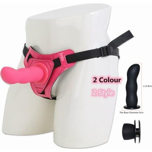 Penis Strap on Lesbian Panties with Silicone Dildo Sex Toys for Men Women Gay Fetish Bdsm Adults Games Erotic Costumes