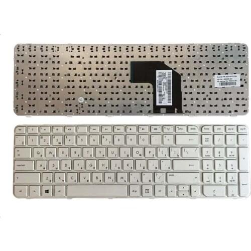 Russian Keyboard for HP Pavilion g6-2000 G6Z-2000 2328tx 2233 2301ax RU white with frame