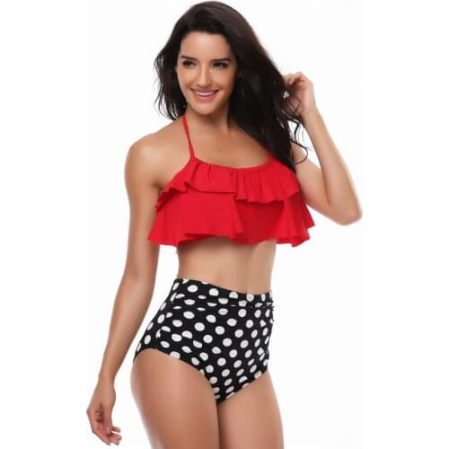 Sexy Print Dot Swimwear Women Bikini Biquini Push Up Badpak Bathing Suit Women Bikinis Swimsuit Women Clothes Woman Summer Beach