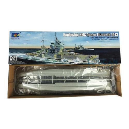 Trumpeter 05324 1/350 HMS Elizabeth Queen Battleship Plastic Model Warship Kit TH05372-SMT2