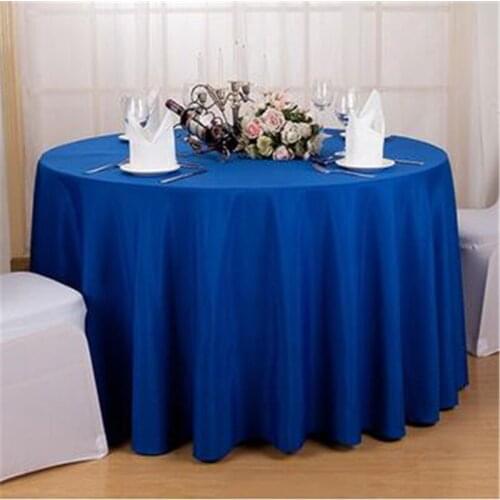 High Quality Luxurious Round Table Cover Rectangle Table Cloth Hotel Wedding Tablecloth Machine Washable Fabric Cloth Table