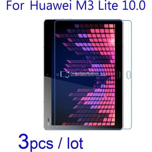 3pcs/lot Tablet Screen Protectors Clear Matte Nano Anti-Explosion Protective Films for Huawei MediaPad M3 Lite 8.0 8/10.0 10 LCD