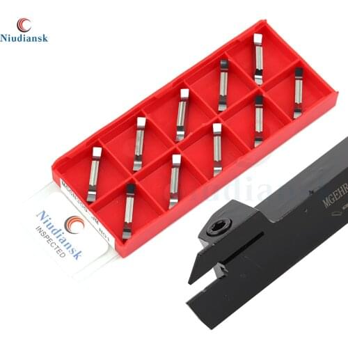 1pc MGEHR1616 MGEHL1616 Grooving Tool Holder Boring Bar10pcs MGGN150 MGGN200 MGGN250 MGGN300 MGGN400 CNC Insert Turning Tool Set