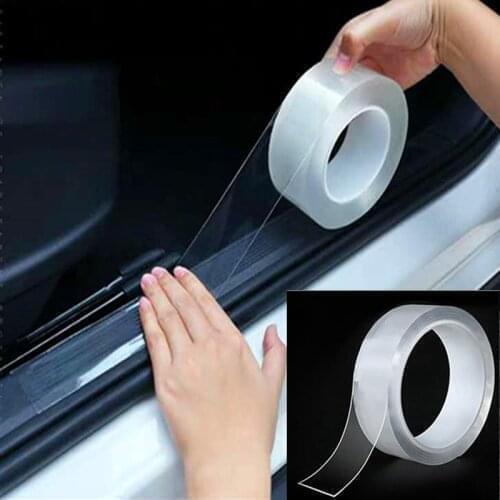 3/10 Meters Car Anti-Collision Tape Door Edge Guard Plate Car Door ProtectorStickers Strip Bumper Protector Car Styling Accessor