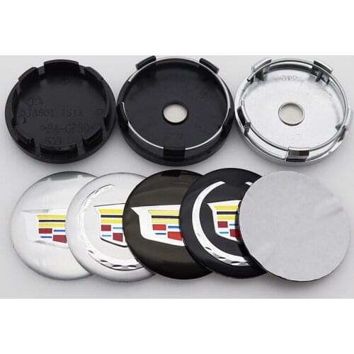 4pcs 3D 56mm 60mm 65mm 68mm logo car emblem Wheel Center Hub Cap auto Rim refit badge covers sticker styling accessories KDLK
