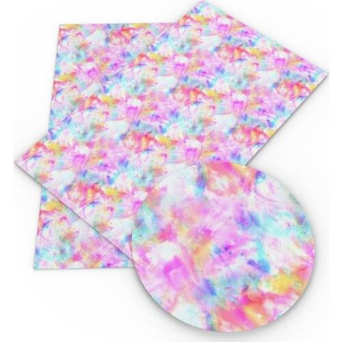 David accessories 20*33cm Flower Synthetic Leather For Hair Bow Bow-knot Bags DIY Projects,1Yc10635