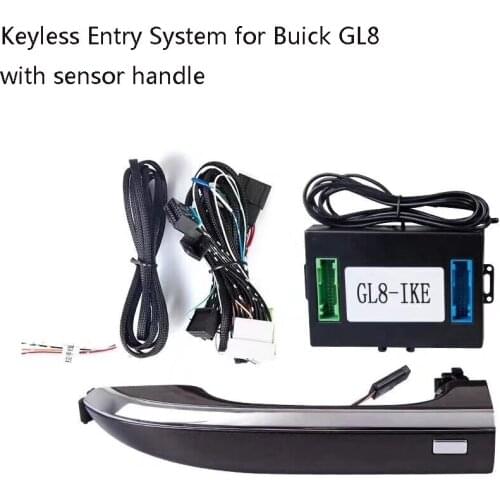 Keyless Entry System for GM Buick GL8 28T original remote key control with 1 car handle easy install