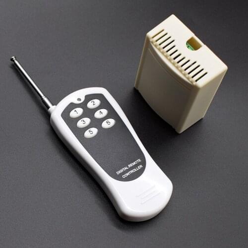 6CH RF Wireless Remote Control Switch System 6 CH DC 12V 24V 10A Relay Radio receiver +433 mhz remote control Transmitter