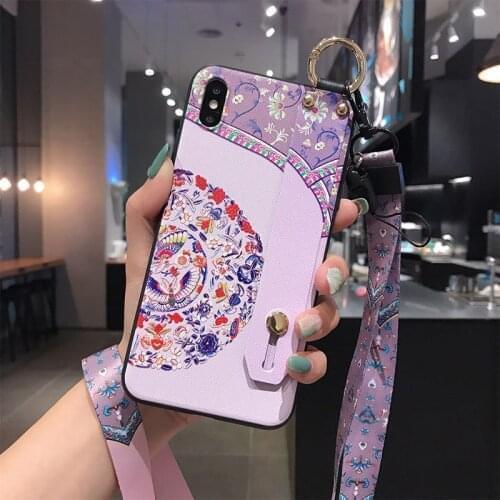Chinese Cheongsam Style Phone Case for iPhone X 8 7 6S 6 Plus 11 12 Pro Max XS MAX XR Soft Embossed All Inclusive Back Cover