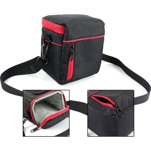 DLR Outdoor Camera Bag Case Shoulder Bag For Sony DSC-RX100 RX100 II RX100 III RX100 IV / M4 HX60 HX50 HX30V H100 H200 H300 H400