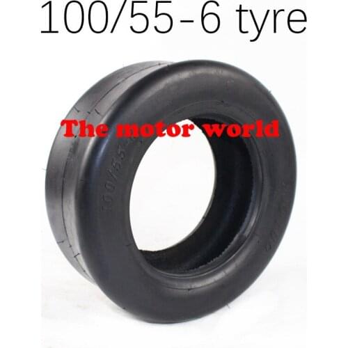 Hot Sale New Good Quality 245mm 100/55-6 Tubeless Tire Vacuum Tyre for Scooter Go Karts ATV Quad Bike OFF-Road