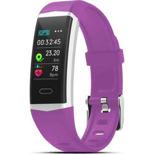 GPS smart bracelet with call notification sedentary alert USB charging dynamic heart rate monitor RYDB5