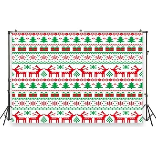 HUAYI Photography Backdrops Christmas Photo Background Christmas Xmas Family Party Decor Banner Studio Photobooth BackdropXT7501