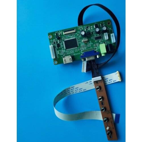 For B133XTN01 monitor KIT VGA EDP LED 13.3" SCREEN display HDMI-compatible DIY 1366×768 Controller board LCD DRIVER