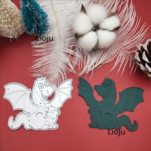 Flying Little Dinosaur Metal Cutting Dies New 2020 Stencils For DIY Scrapbook paper craft knife mould blade punch stencils dies